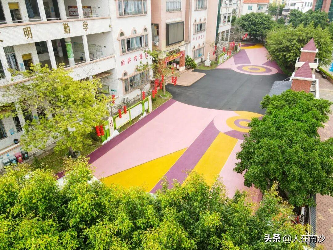 【南沙北部三镇学校改造首期完工】南沙区东涌、榄核、大岗三镇多家学校的改造首期在2