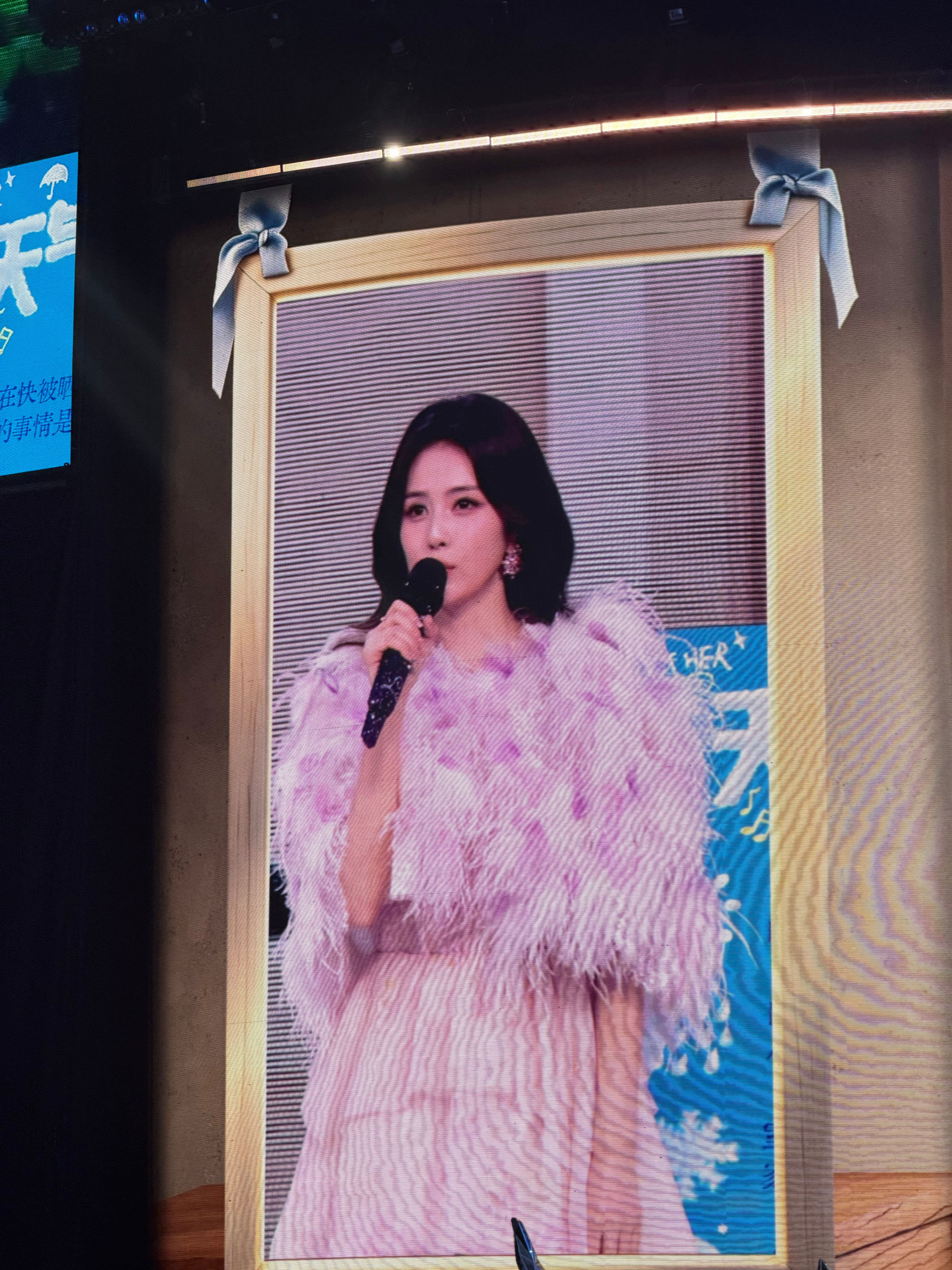白鹿大屏 女神你太美了 