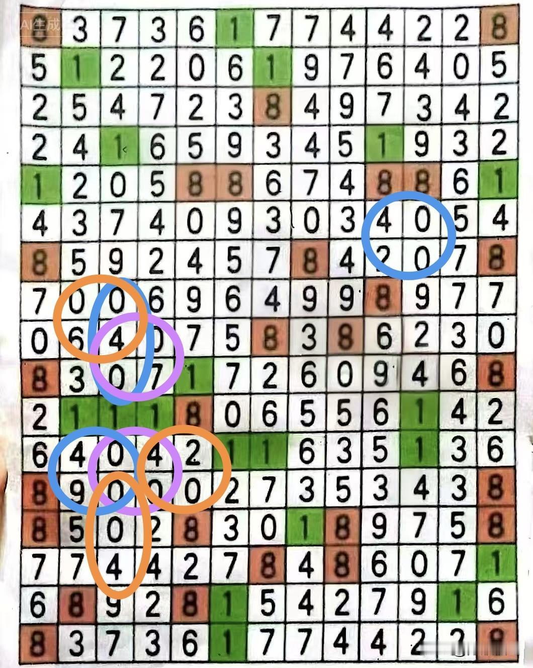 真是不能吹呀，前两天闷声各吃到300元，昨天一吹就毛都没了。今日数组040共有1