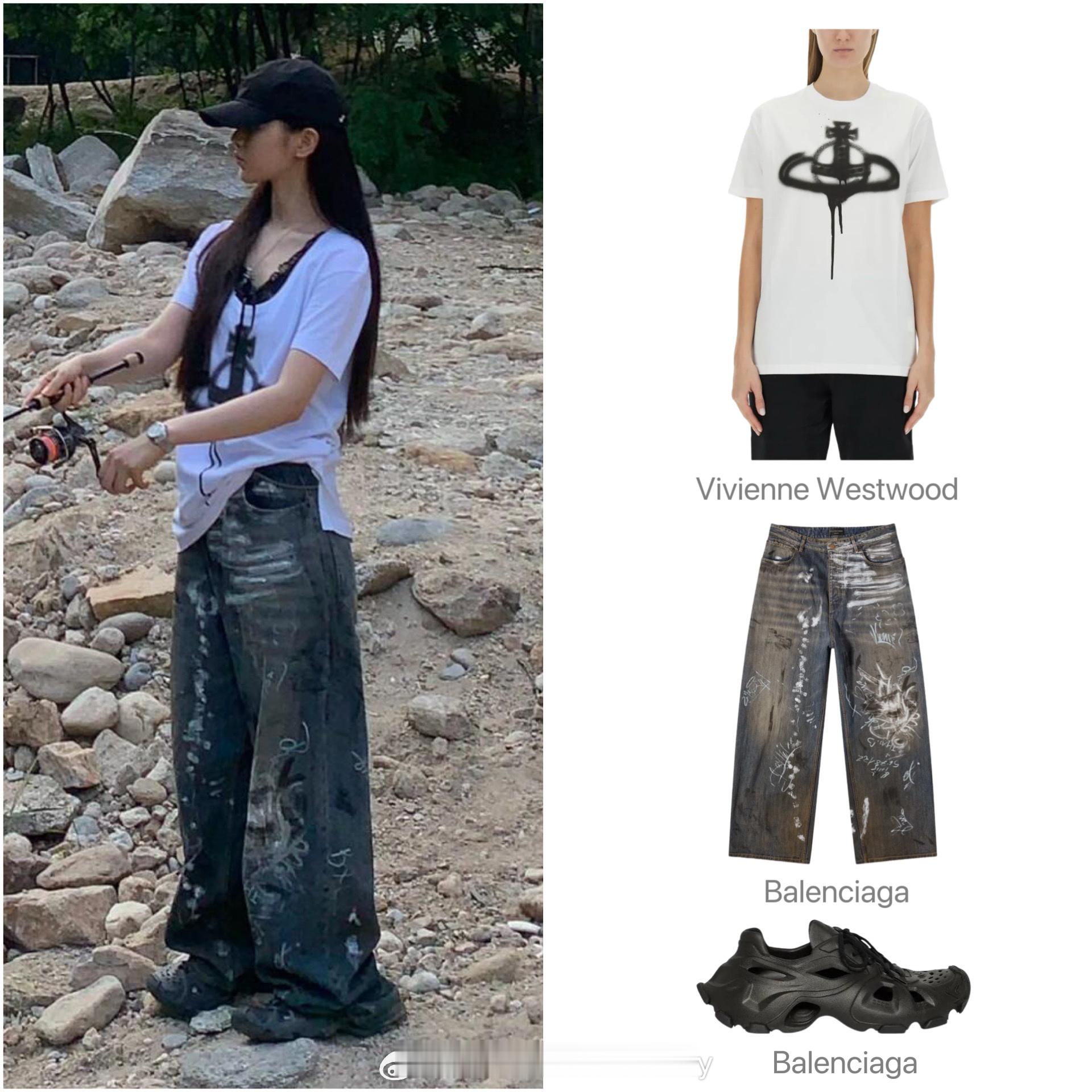 杨超越最新私服解析二则，潮流姐vs 甜美妹～ ​​​