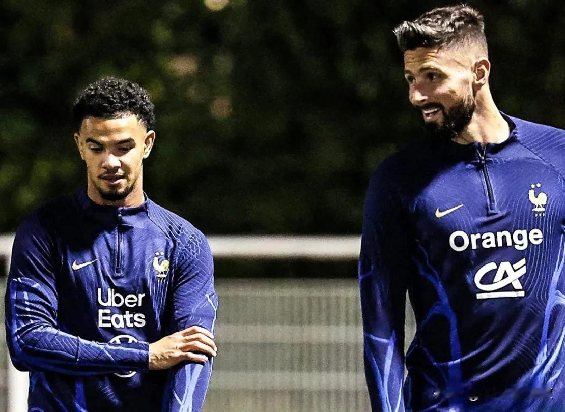 「爷俩」组合，吉鲁和埃梅里即将出战欧洲杯
吉鲁不久前宣布赛季结束后将追随梅西的步