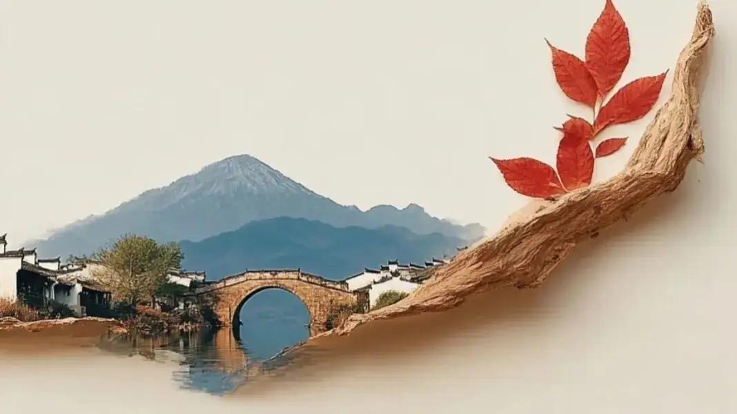 淡淡人生路。