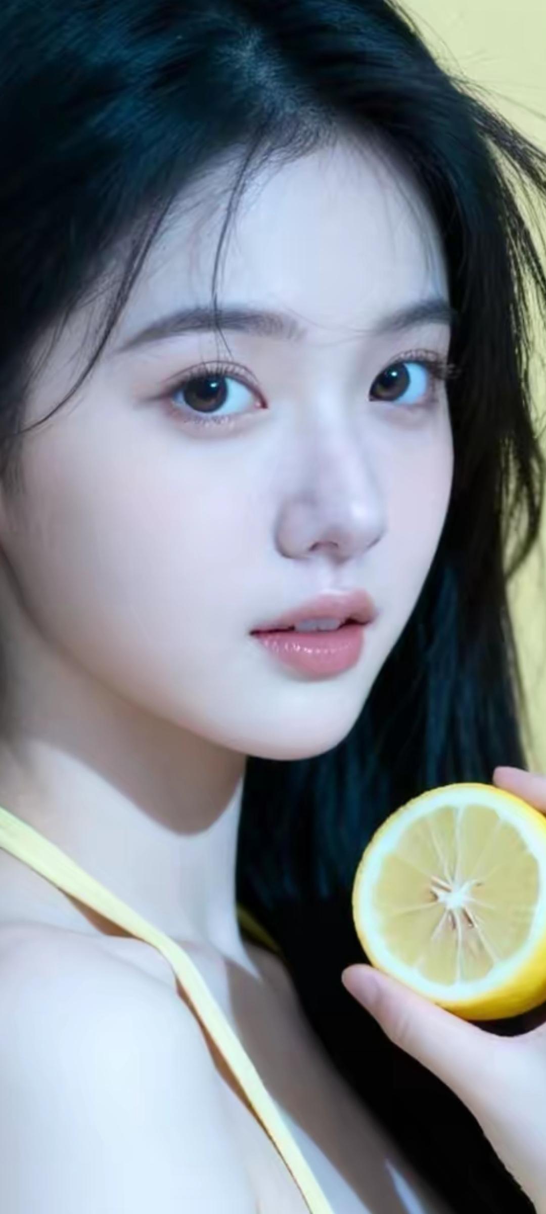 清新柠檬少女，甜美诱惑，夏日必备！🍋🌞