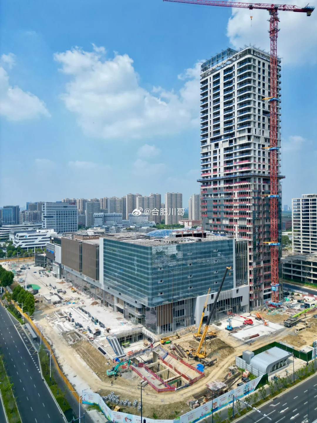 经开区南艳湖畔，银泰inPARK商业进展～
