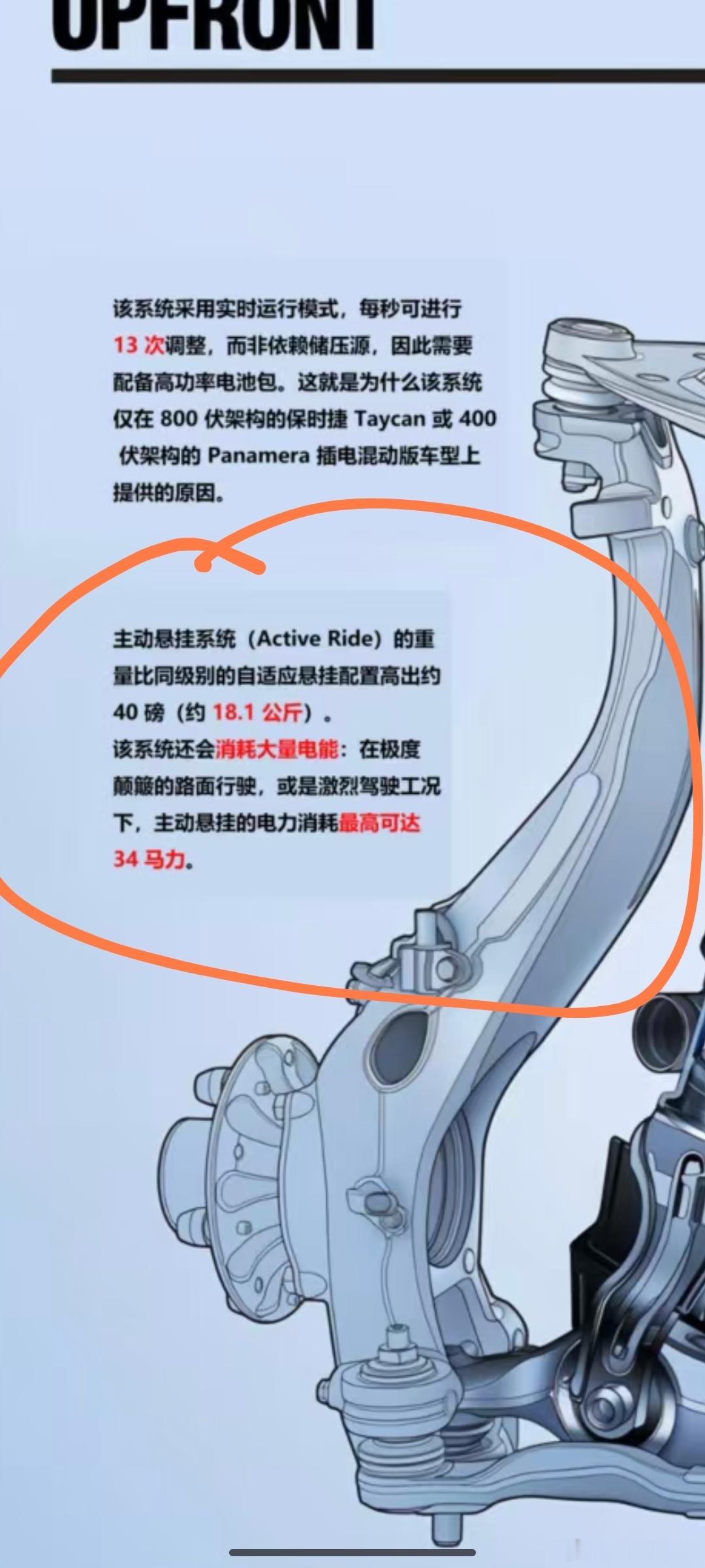 盯着某一个参数搞局部碰撞，谁不会啊？我也可以说分体式主动悬挂能耗高，没法做动能回