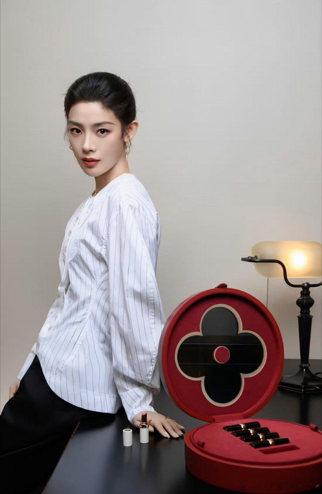 陈丽君 LV 美妆推广大片，与品牌适配度如何？ ​​​