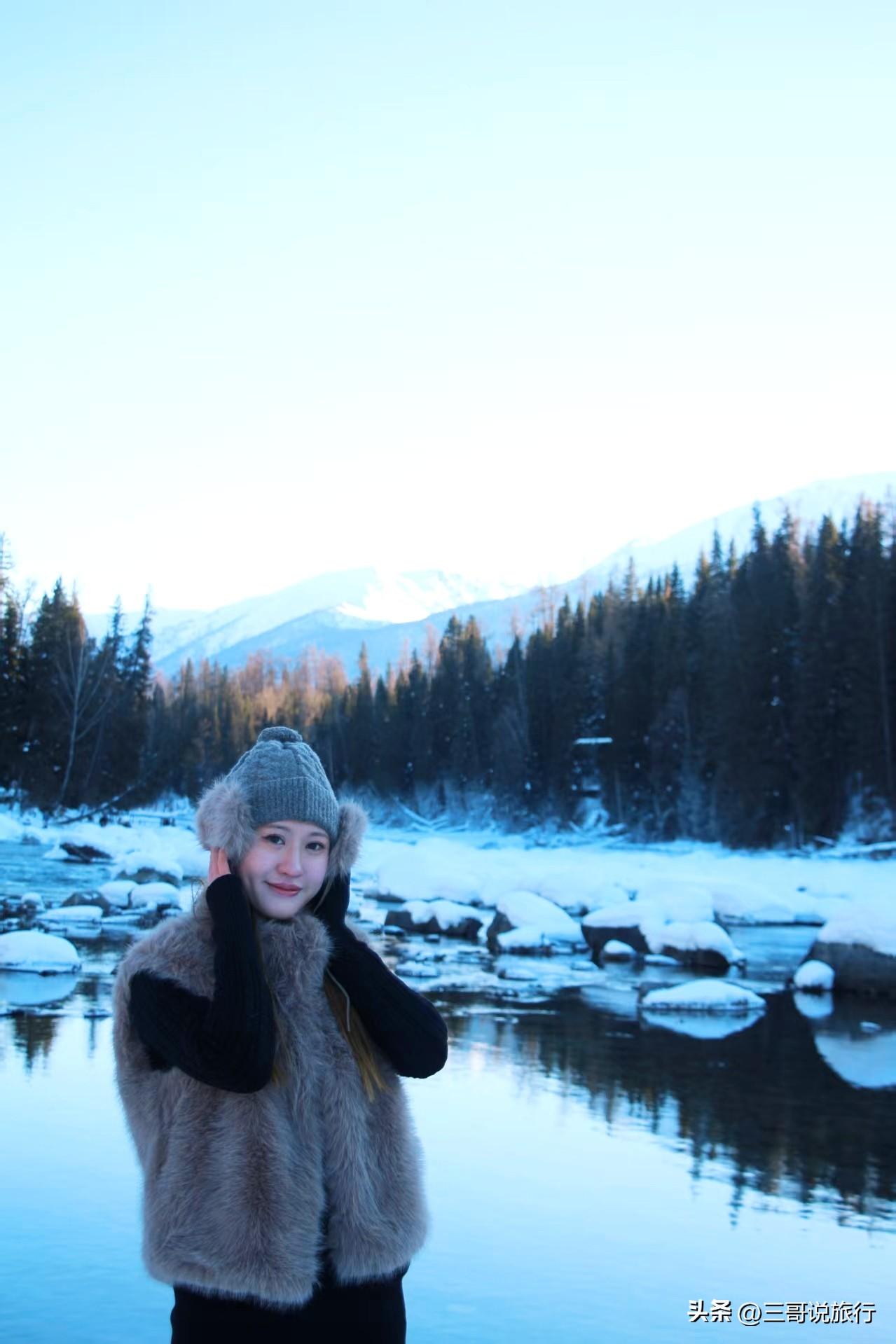 冬日喀纳斯·一封落满白雪的情书
       冬日的喀纳斯与禾木，是神明落笔人间