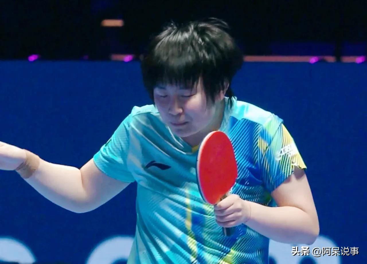 覃予萱打温特被动，不是邱贻可指导没用，主要是她比赛能力和心态不行。明知温特反手是