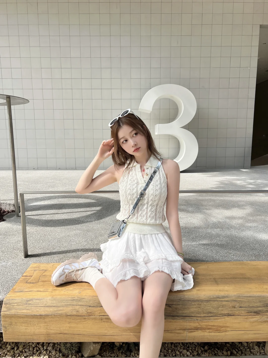轻运动少女🩰清爽白色系芭蕾风ootd