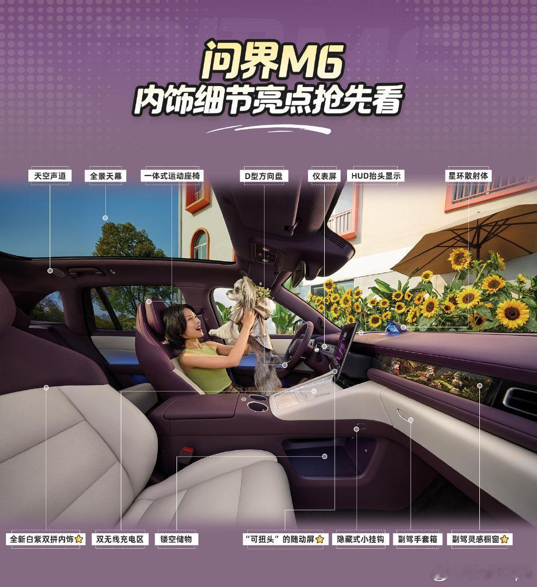 问界M6搭载可DIY副驾灵感橱窗 问界M6副驾灵感橱窗也太会撩吧不是仅仅只是屏幕