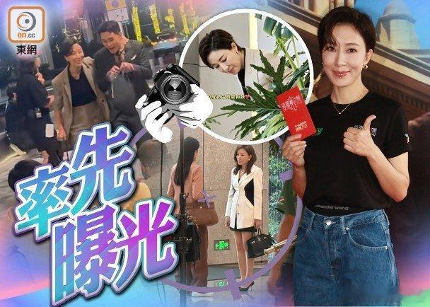 藝人楊茜堯日前霸氣現身新劇《模範律師團》外景場地，與一眾拍檔大鬥演技，其律師造型