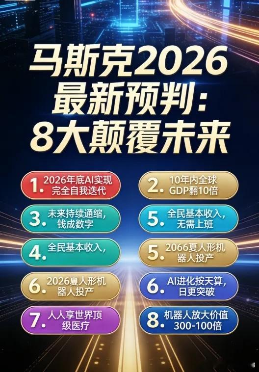 马斯克最新访谈的8个判断 