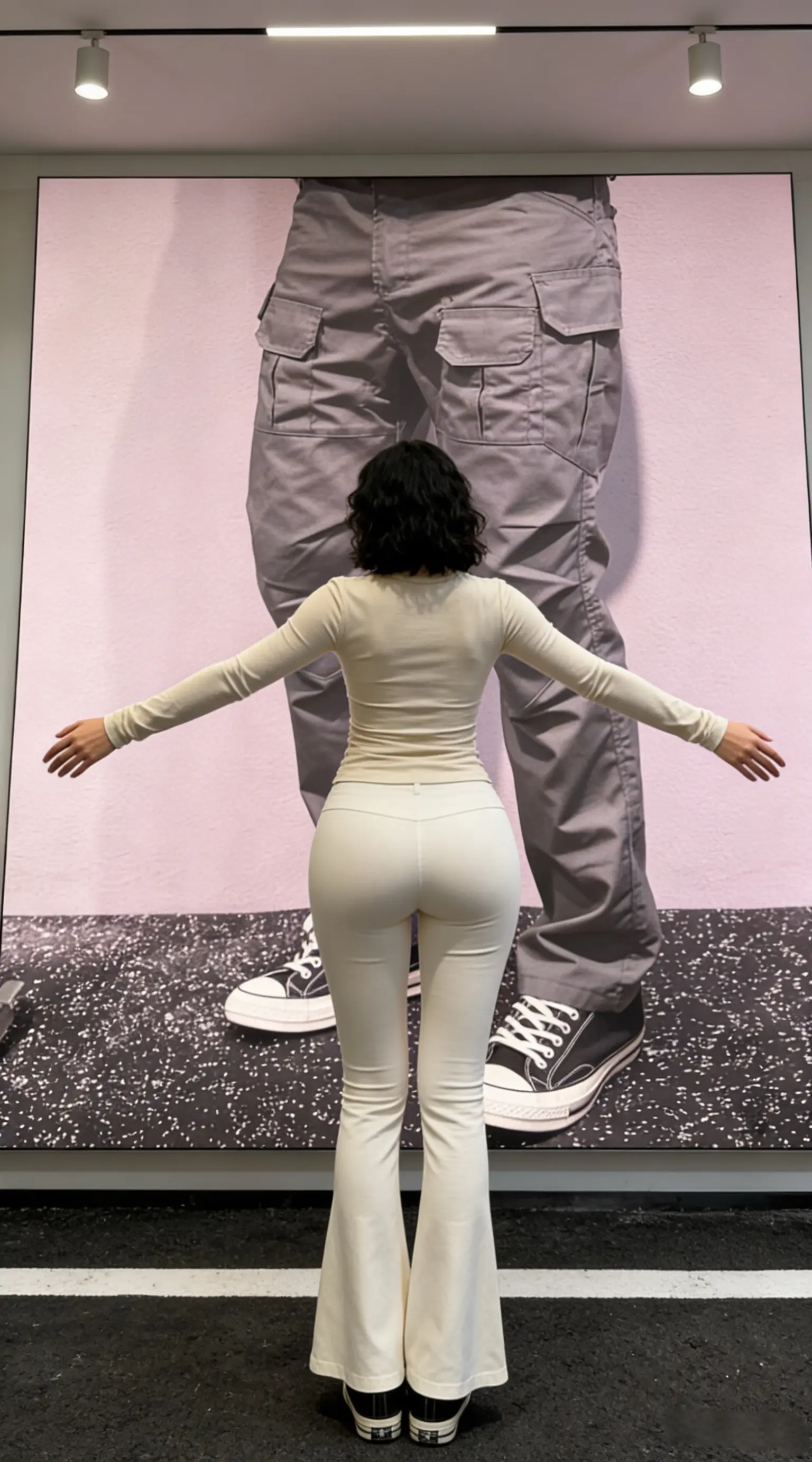 春秋多口袋战术军布工装裤户外直筒裤耐磨通勤长裤