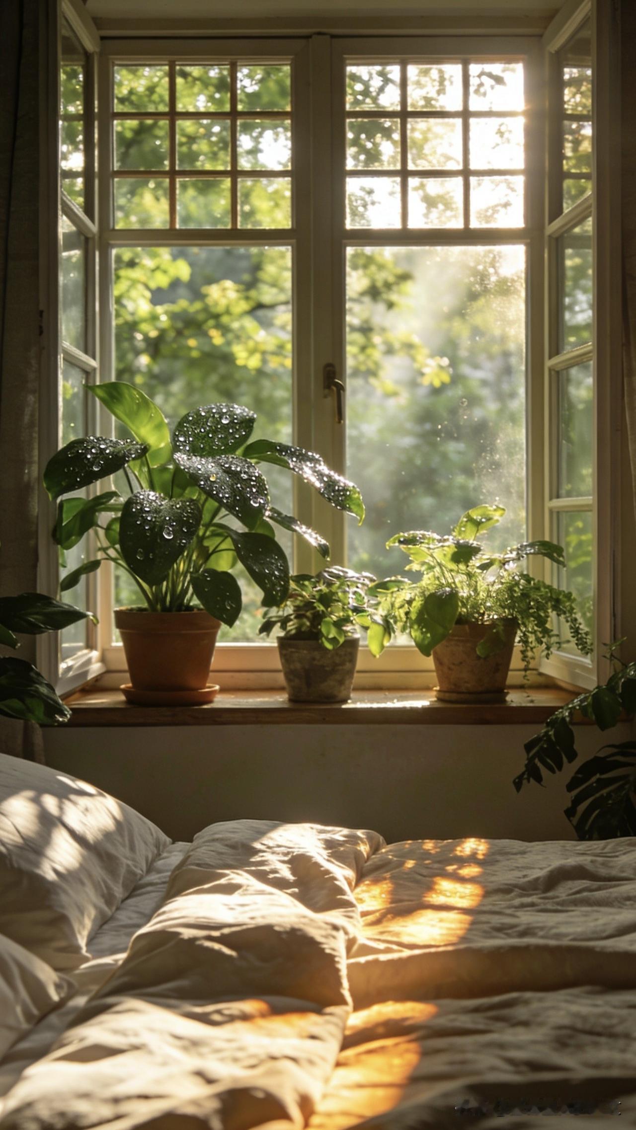 周六的晨光，慵懒地洒在被褥上，暖融融的。却又带着一种无声的力量，唤醒岁月的温柔。