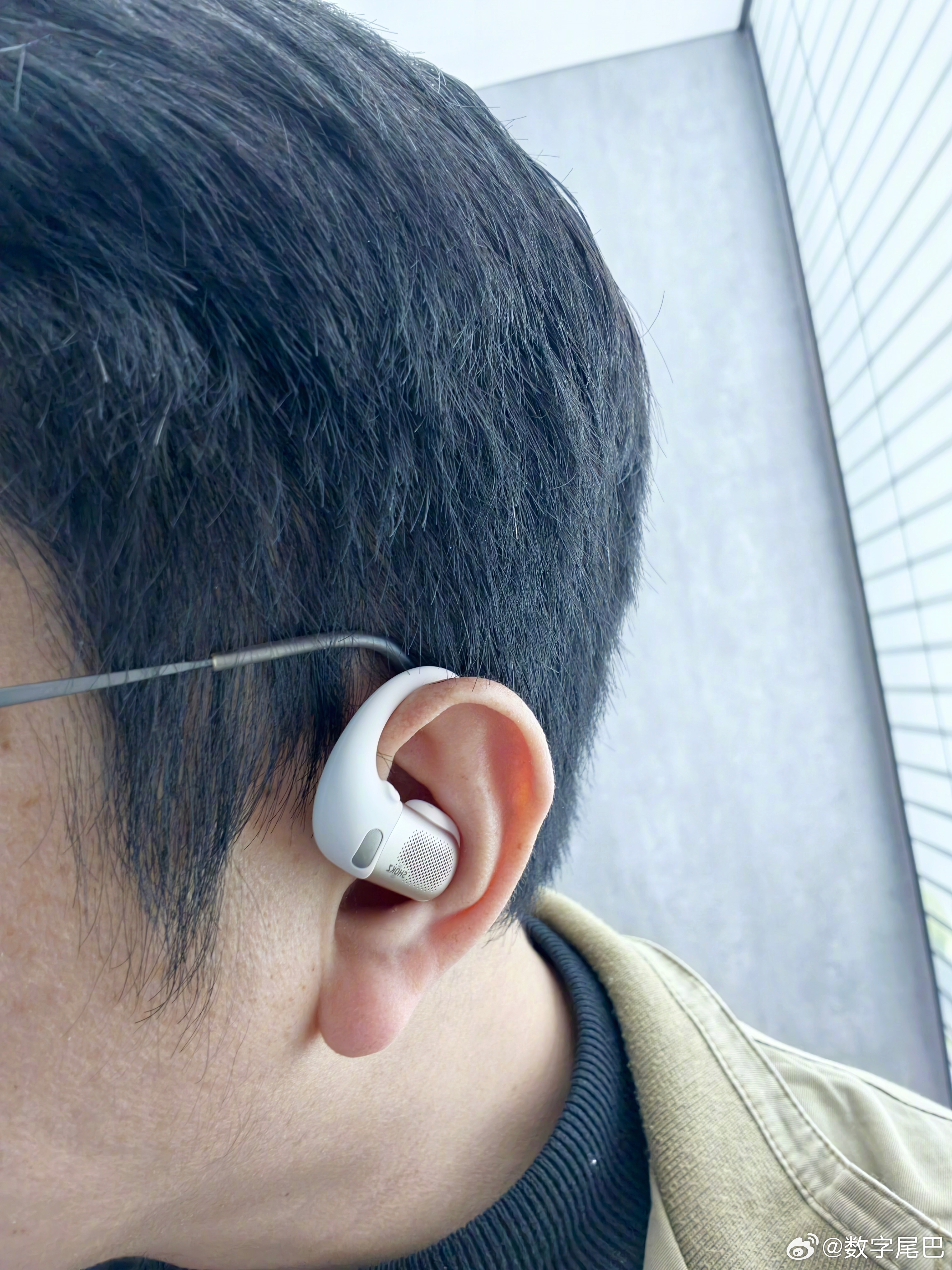 开放式耳机也能降噪？今天参加了awe2026 韶音的媒体体验活动，试戴了一下今天