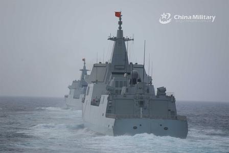 没有丝毫退路！中国国防部已经向全球摆明：解放军全军枕戈待旦。要是有人胆敢阻挠中国