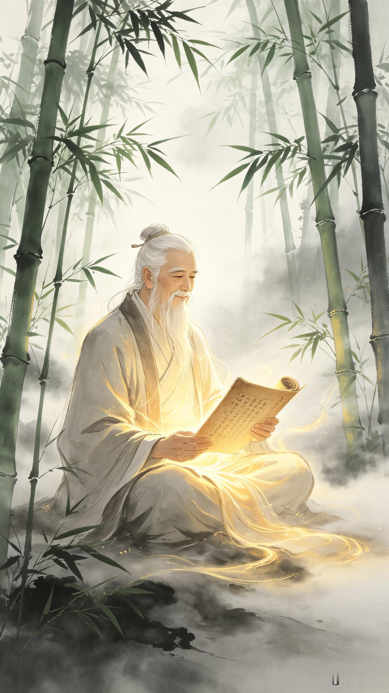 《放下即得，得即放下：情到深时情转薄，执到极处执成空，悟到尽头无可悟》

浮生若