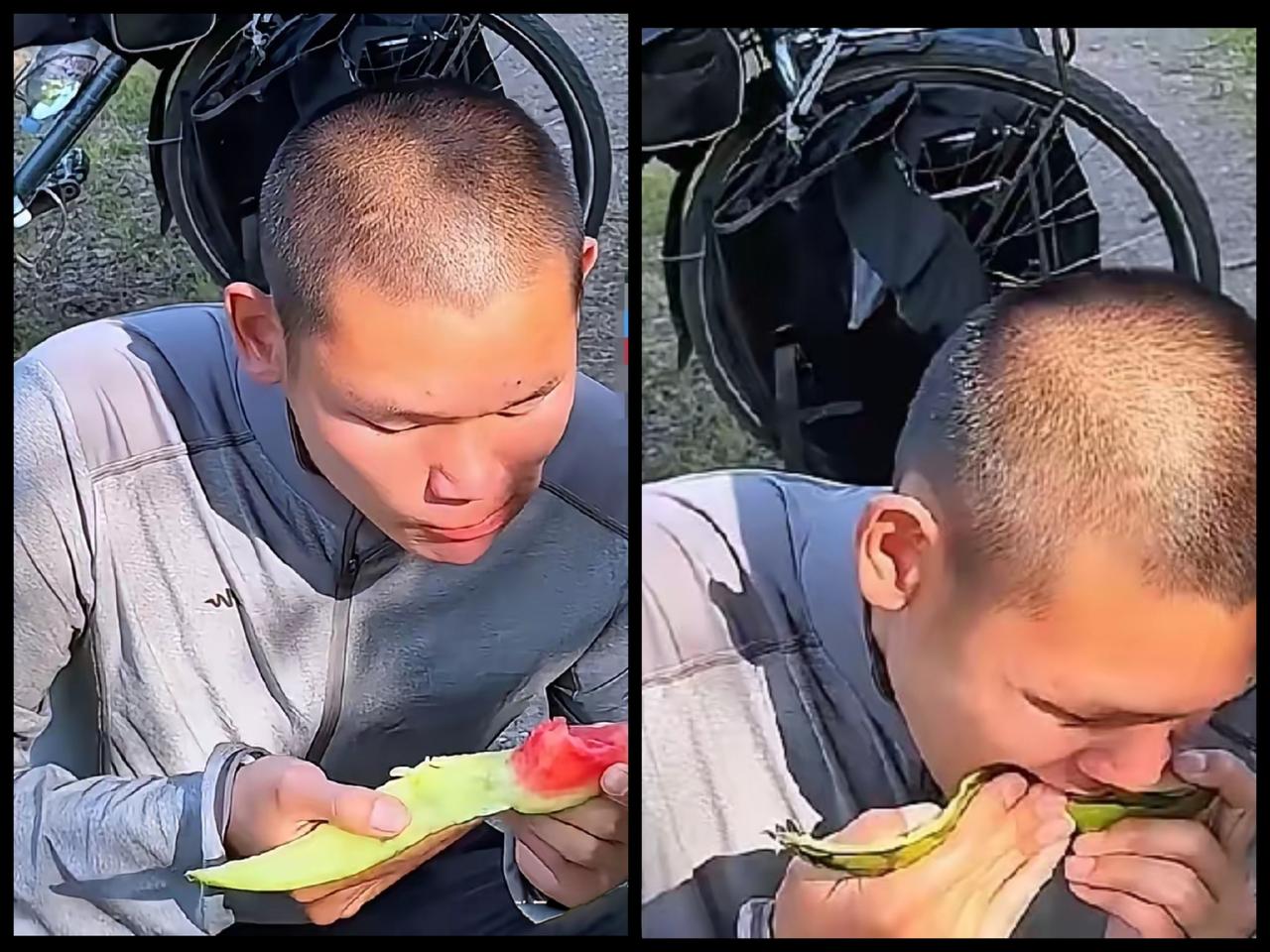 刷到湖远行的事迹瞬间被狠狠打动，这位常年在外骑行的青年，活成了最反差的模样。
平
