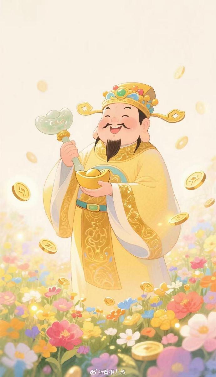 财神到，诚心祈正财稳进、偏财自来。求财取之有道，行事坦荡无愧于心。愿家门常开迎福