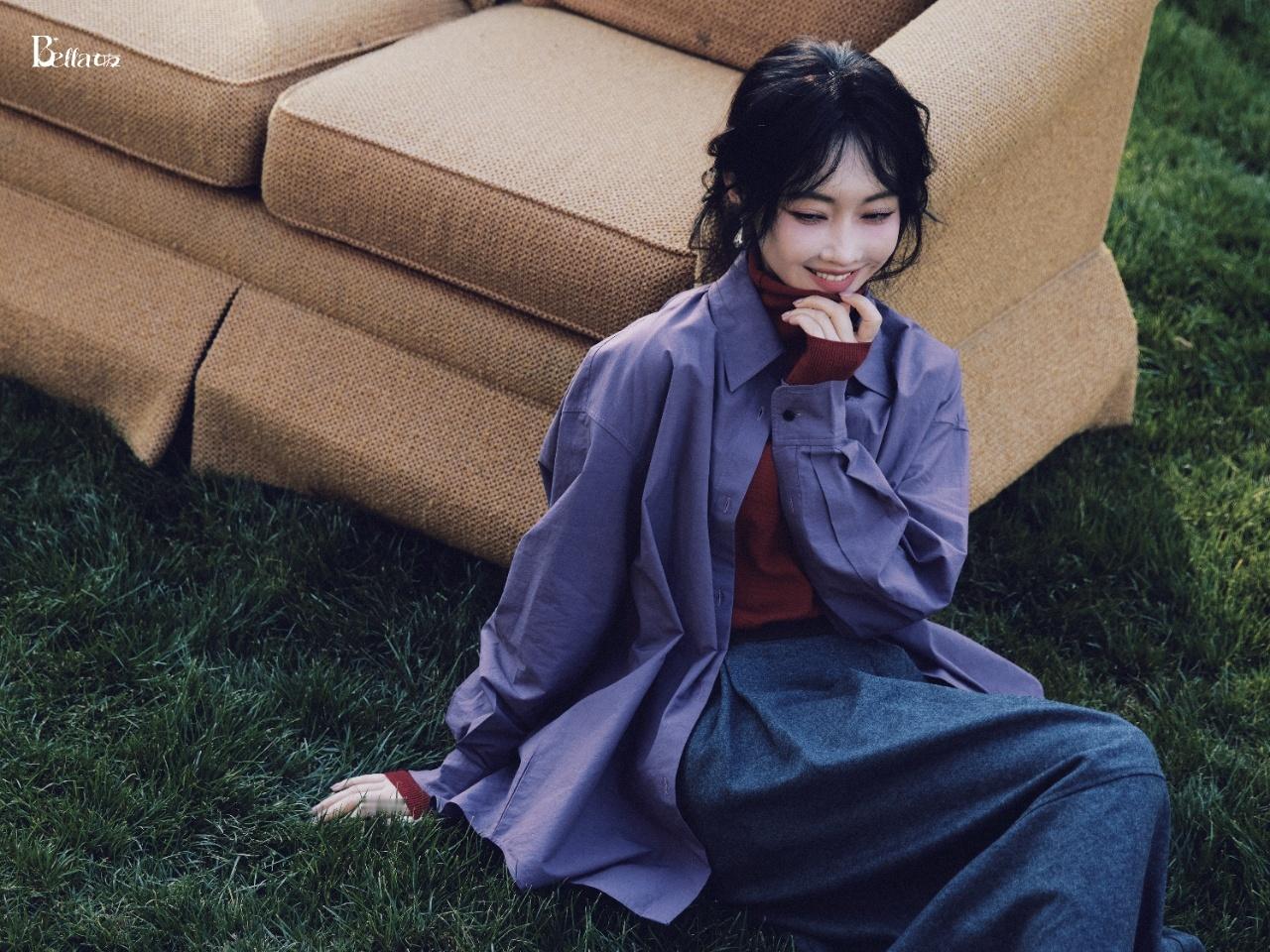 宣璐宣璐清新氧气感造型宣璐春日松弛感大片谁被宣璐这组春日造型狠狠惊艳到了！暖调春