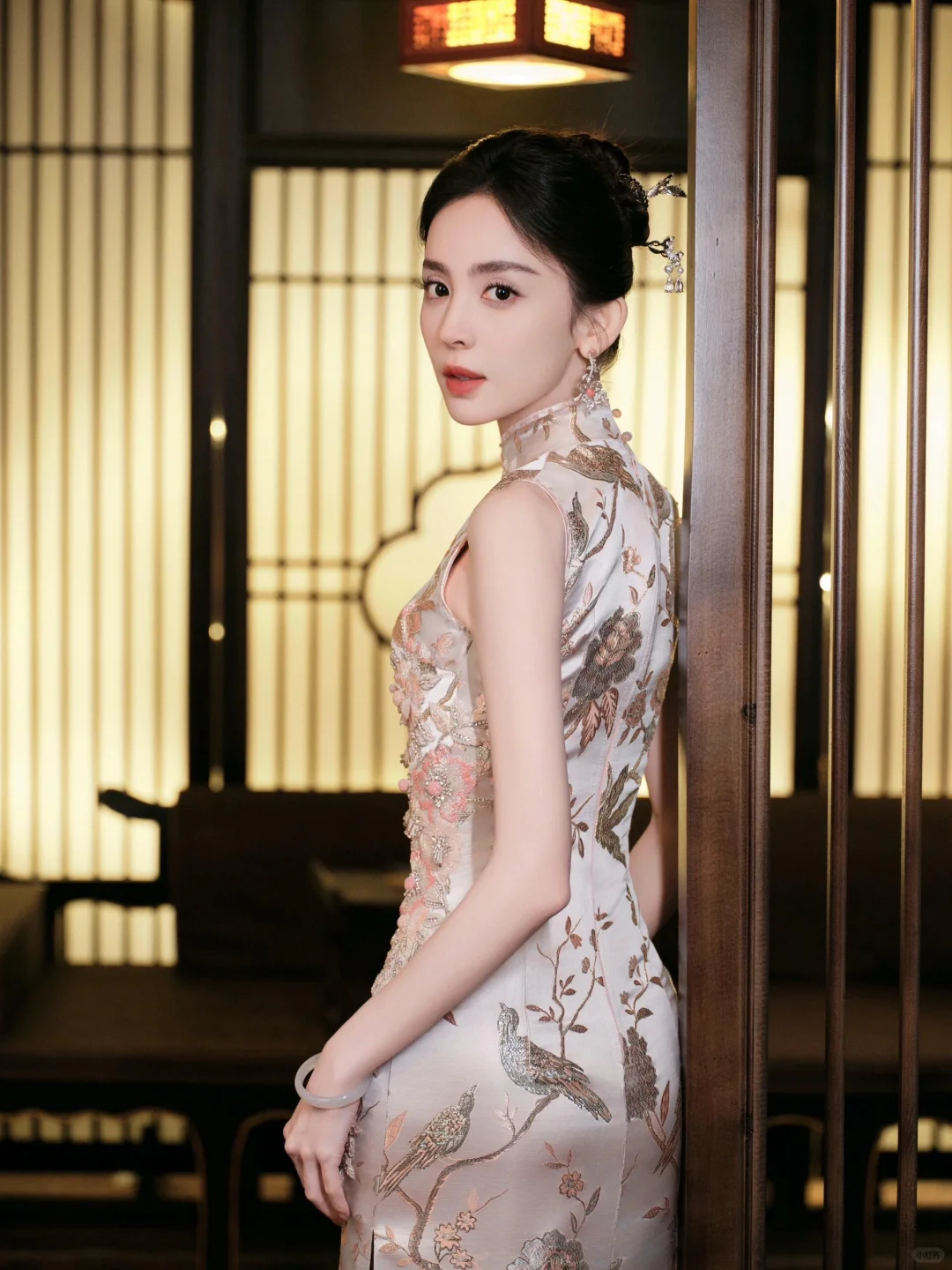 古力娜扎｜今日份美女 旗袍穿搭