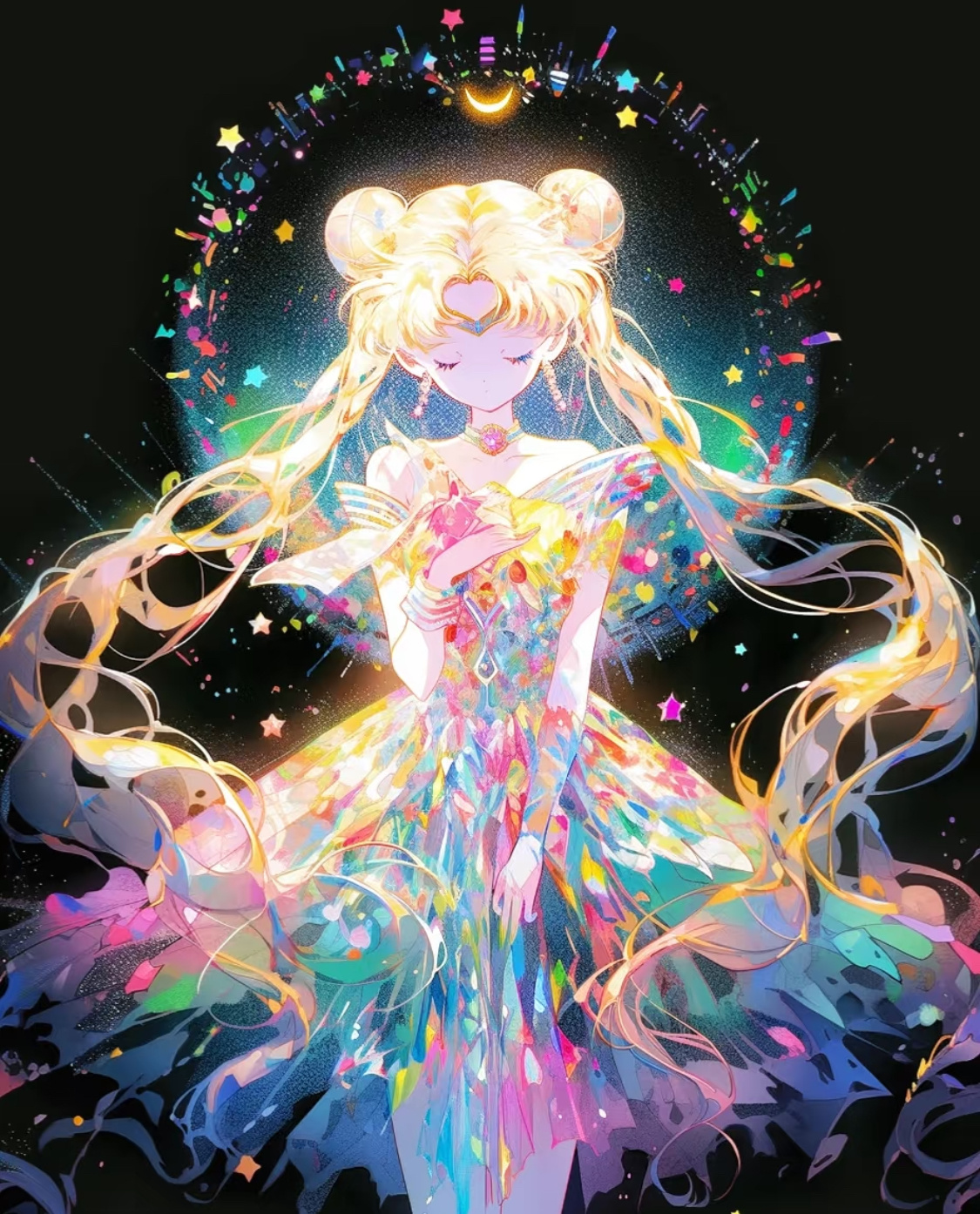 祝美少女们🎀似星月相伴快乐常在~ ​​​