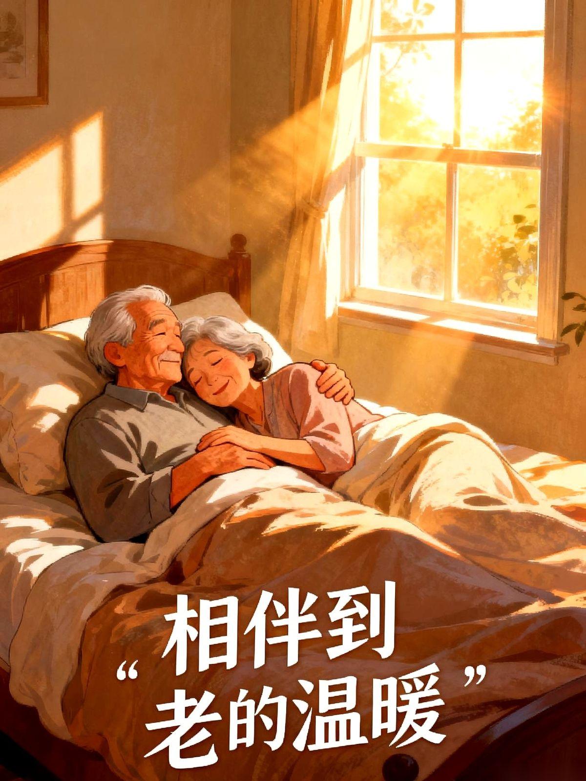 65岁的老两口，每天清早依然搂在一起睡觉。
性学家早就说得很明白，女人过了60岁