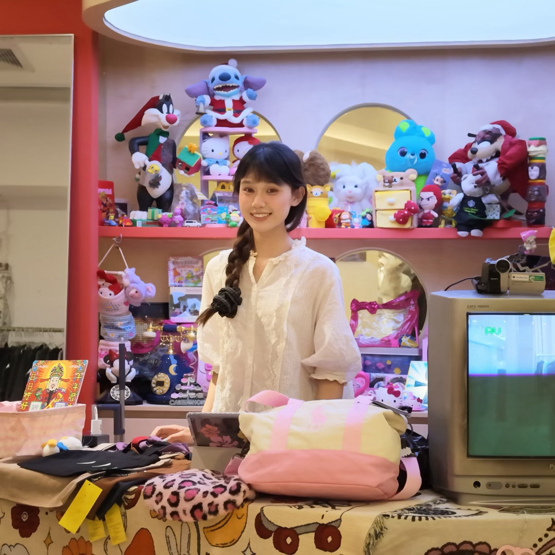 小姐姐就这样做一行爱一行
