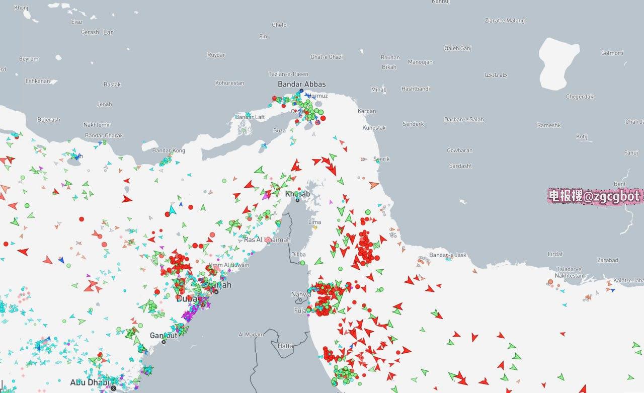 真的来了！
波斯湾所有商船已经收到紧急通知：霍尔木兹海峡全面关闭，禁止一切船只通