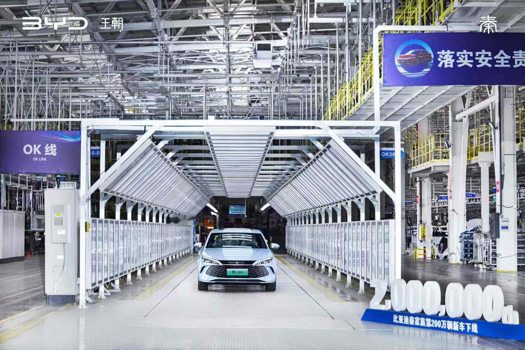 比亚迪秦家族第 200 万辆下线，真的要唠叨两句，关于这个产品后面真的有很多的故