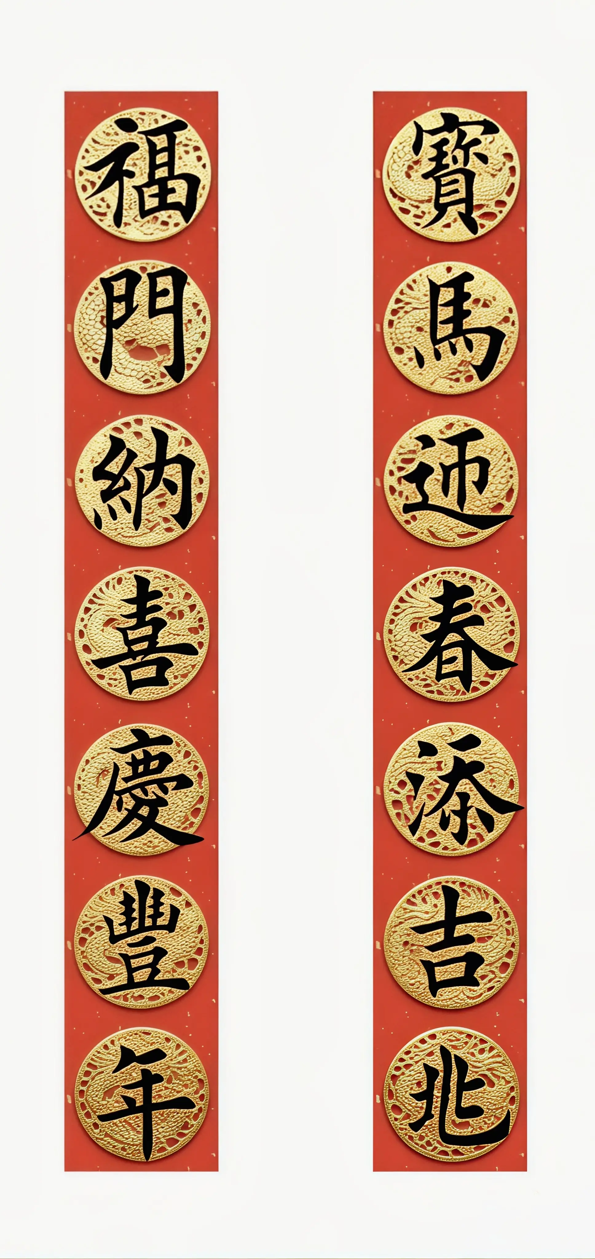 2026马年对联系列。