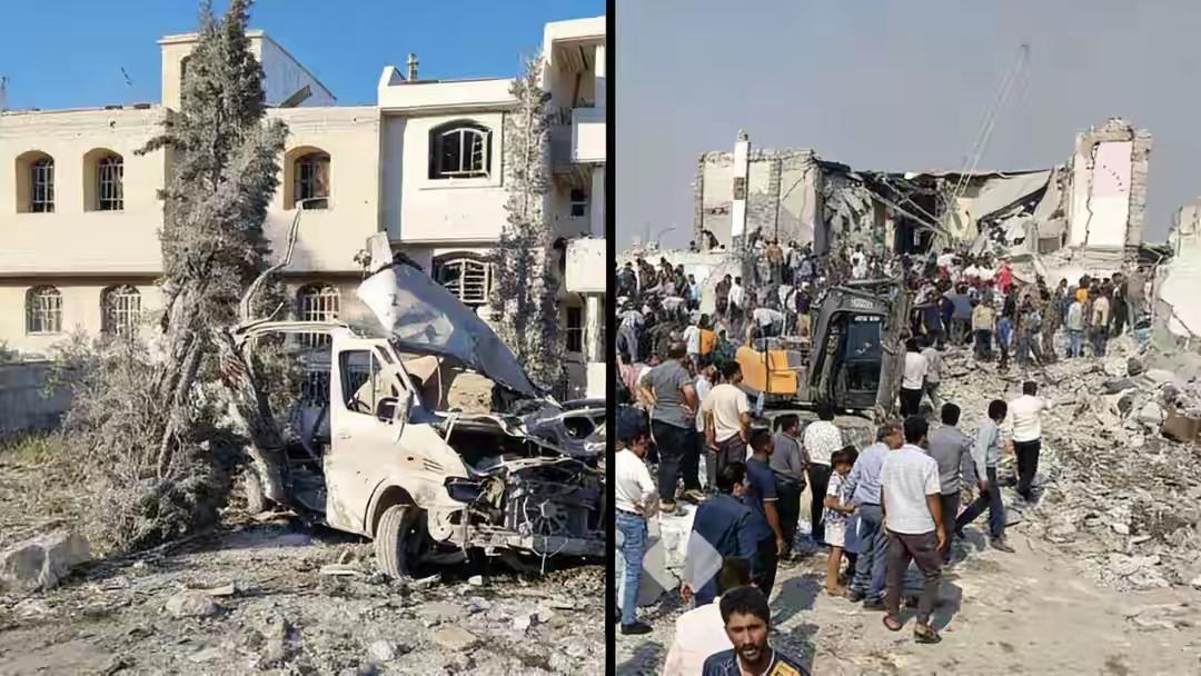 伊朗儿童游乐场与应急基地遭袭击，有人员伤亡！

战火已烧了整整一周。当美伊双方都