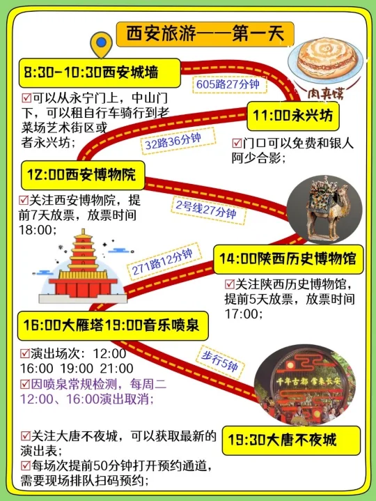 3️⃣天2️⃣晚西安旅游攻略，这样玩才不踩坑不