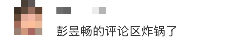 彭昱畅的评论区炸锅了彭昱畅的评论区炸锅了！电影《匿杀》已全国公映，这边彭昱畅就跟