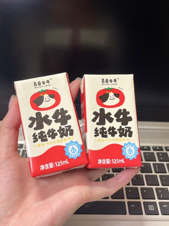 喝不够的水牛奶…