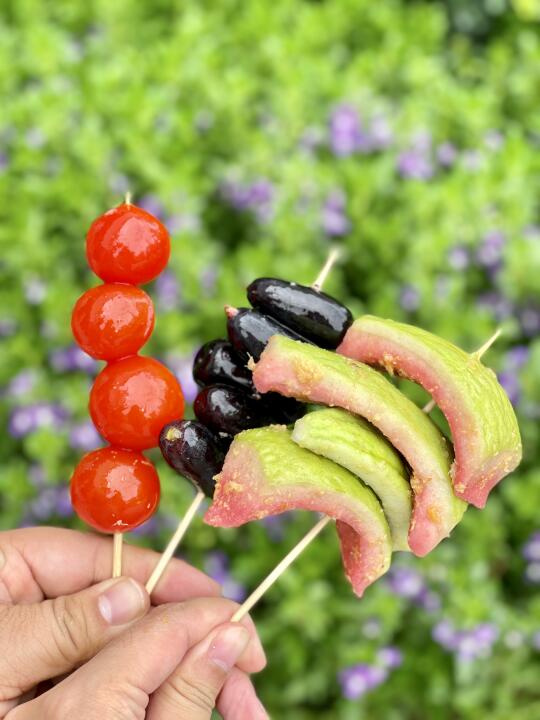 路过被腌青芒香到，结果连果汁都打包了！🥳