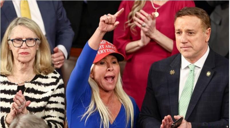 马乔里·泰勒·格林考虑竞选2028年总统
《时代》杂志报道，美国国会议员马乔里·