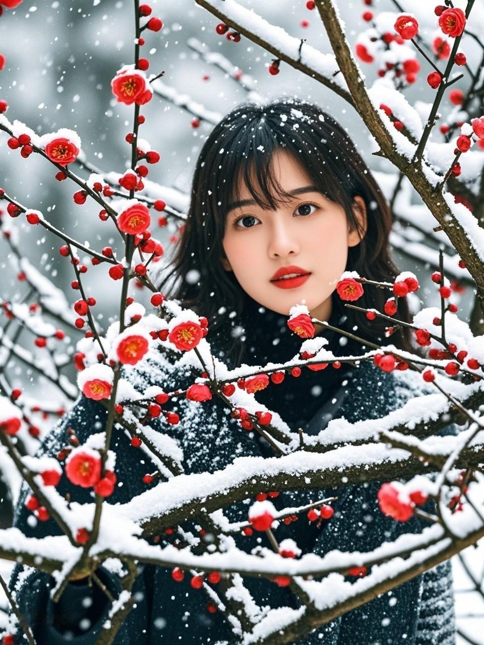 《情归何处》
往事伤心忘却难，
光阴不待岁华迁。
梅花盛放情何处，
桃蜂佳遇需缠