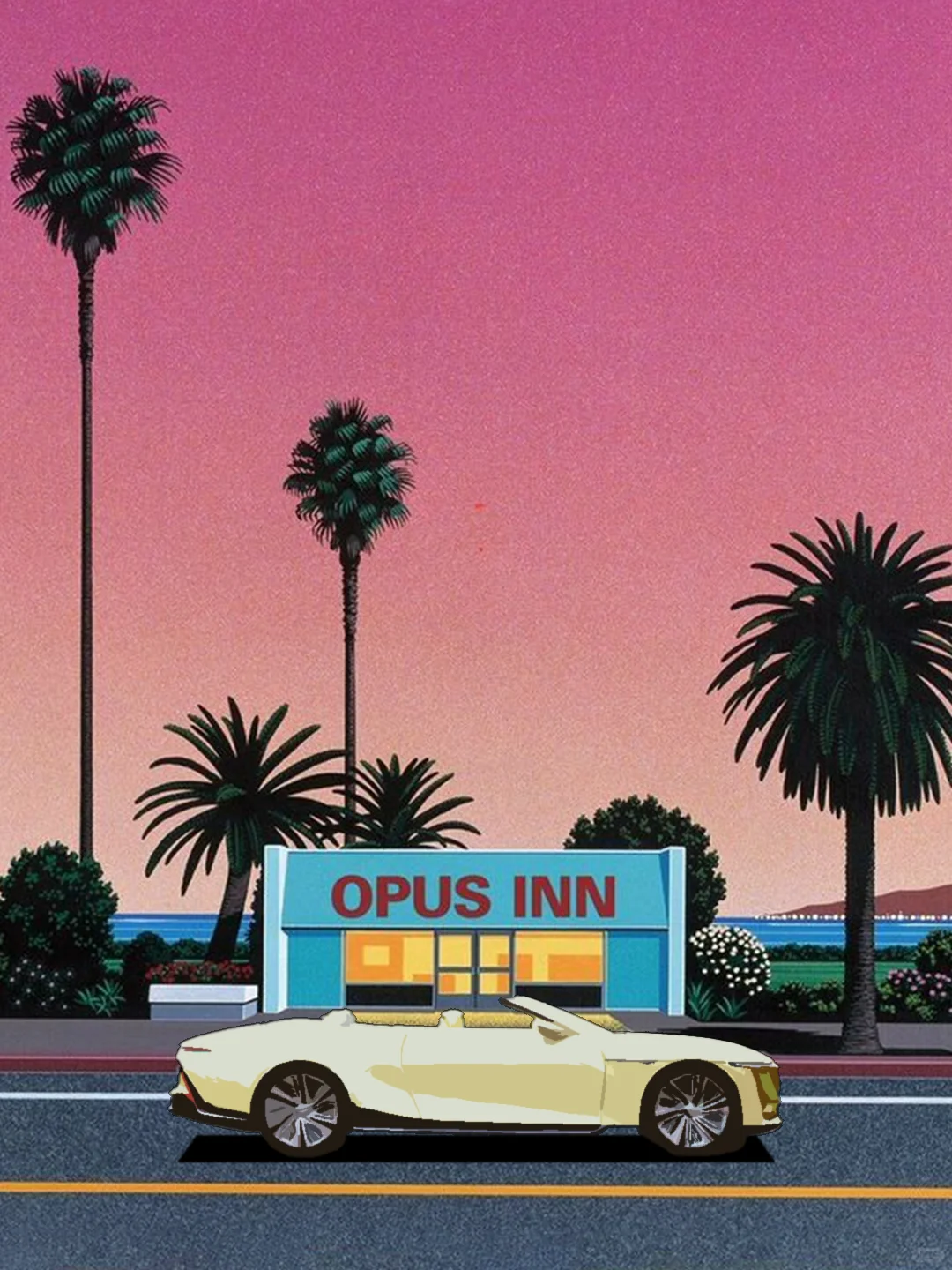 酷热周末专属的清凉壁纸｜凯迪拉克Sollei