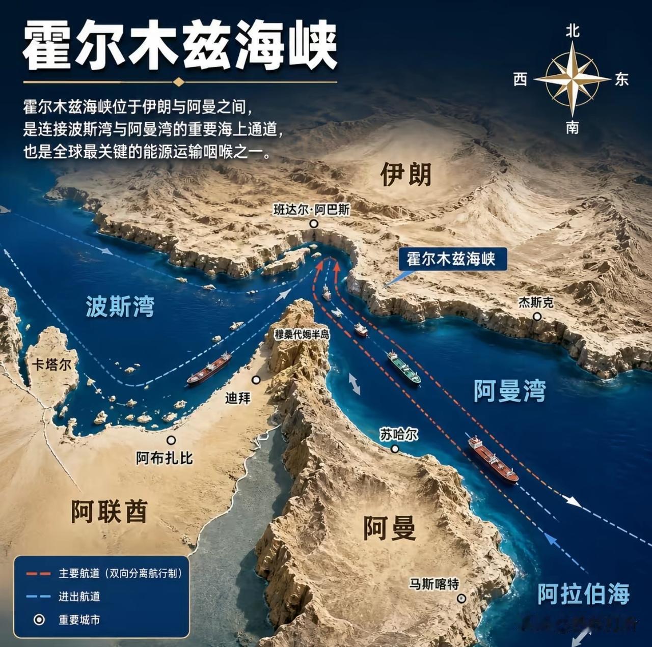 伊朗，要在霍尔木兹海峡收费，中美提倡自由航行！

国际水域，海峡是不允许收费的，