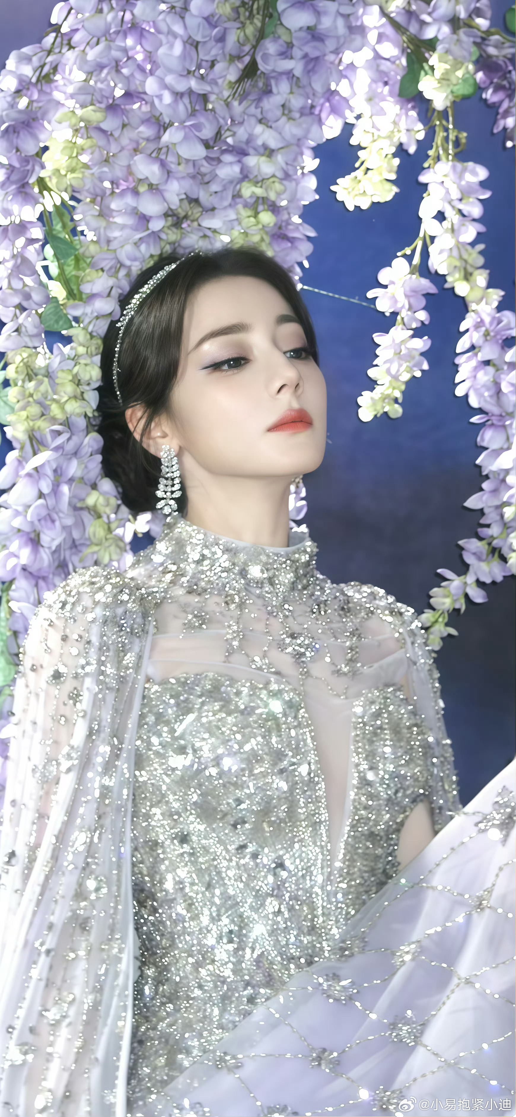 迪丽热巴迪奥巴黎时装周配置迪丽热巴红到巴黎去了迪丽热巴 明艳美人迪丽热巴 ​​​