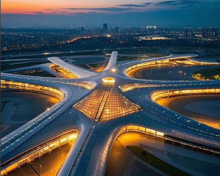 俄媒赞叹：中国正在建设令我们只能羡慕的未来机场！
中国彻底重新定义了机场，国际媒