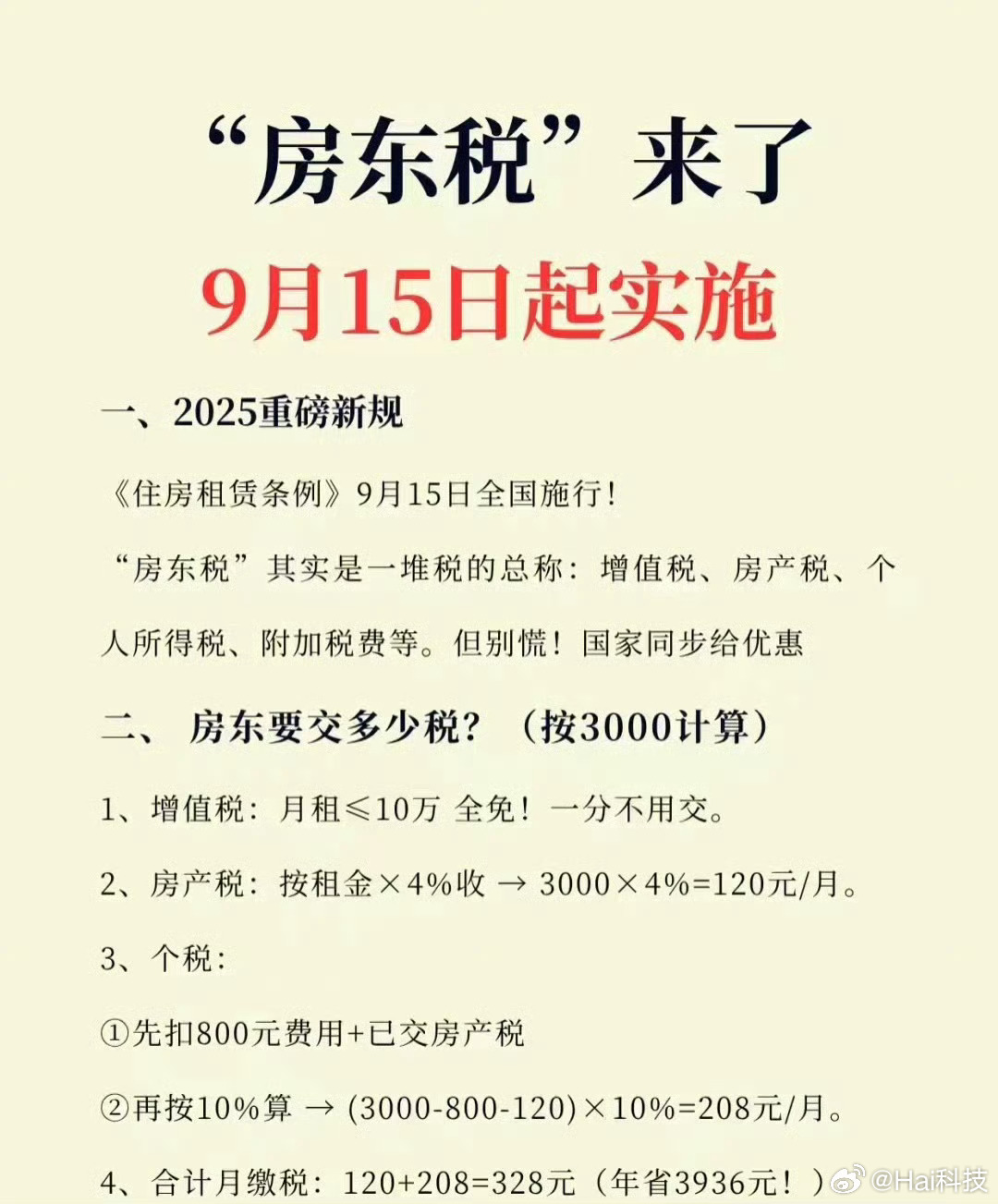 emmm……支持！必须支持！房东税来了 ​​​