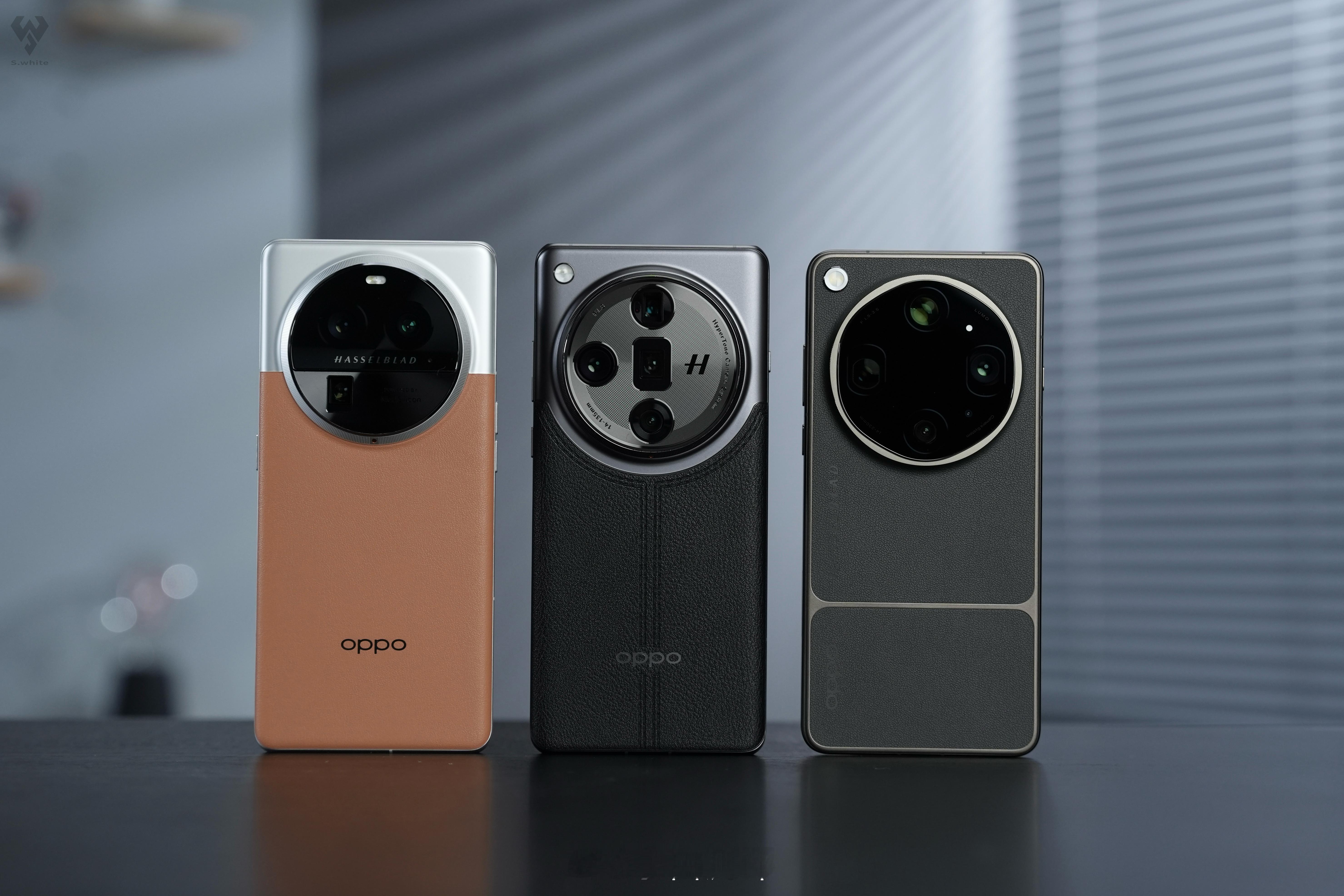 ❶OPPO Find X6 Pro大漠银月❷OPPO Find X7 Ultra