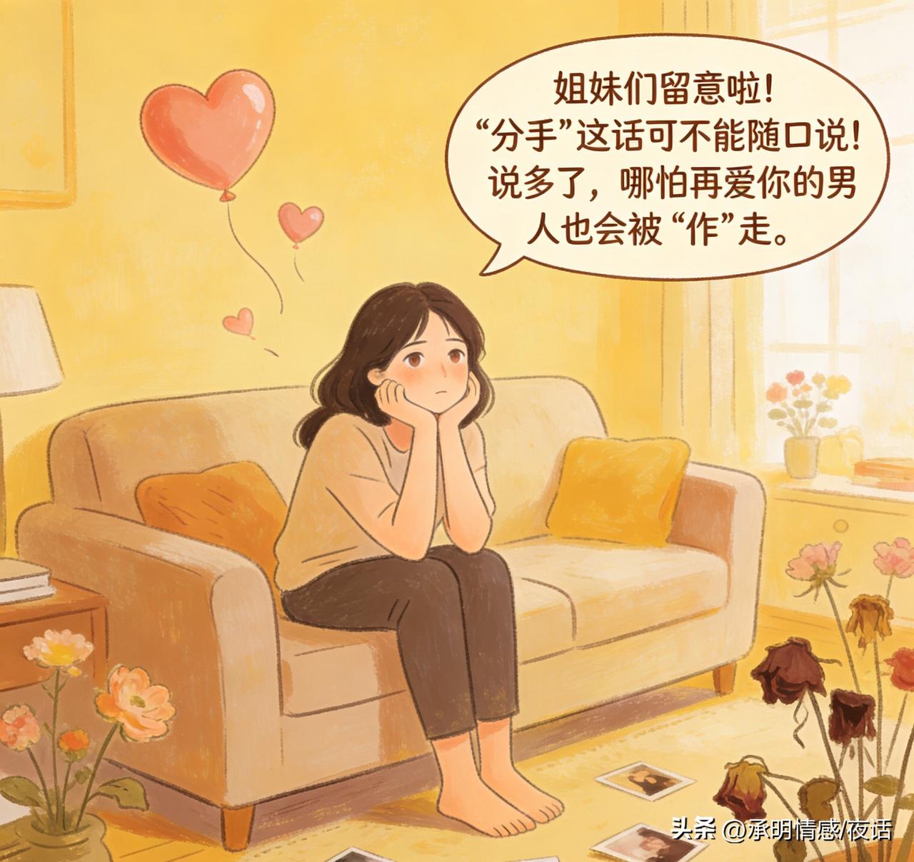 姐妹们留意啦！“分手”这话可不能随口说！说多了，哪怕再爱你的男人也会被“作”走。