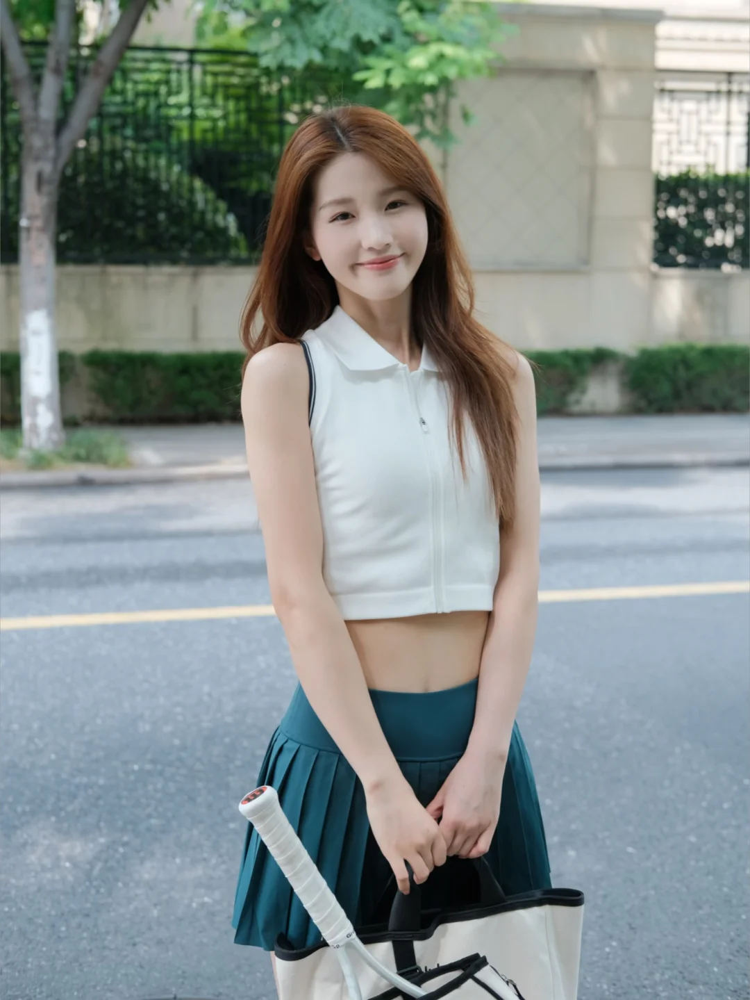 夏日限定网球OOTD｜简单一套元气拉满
