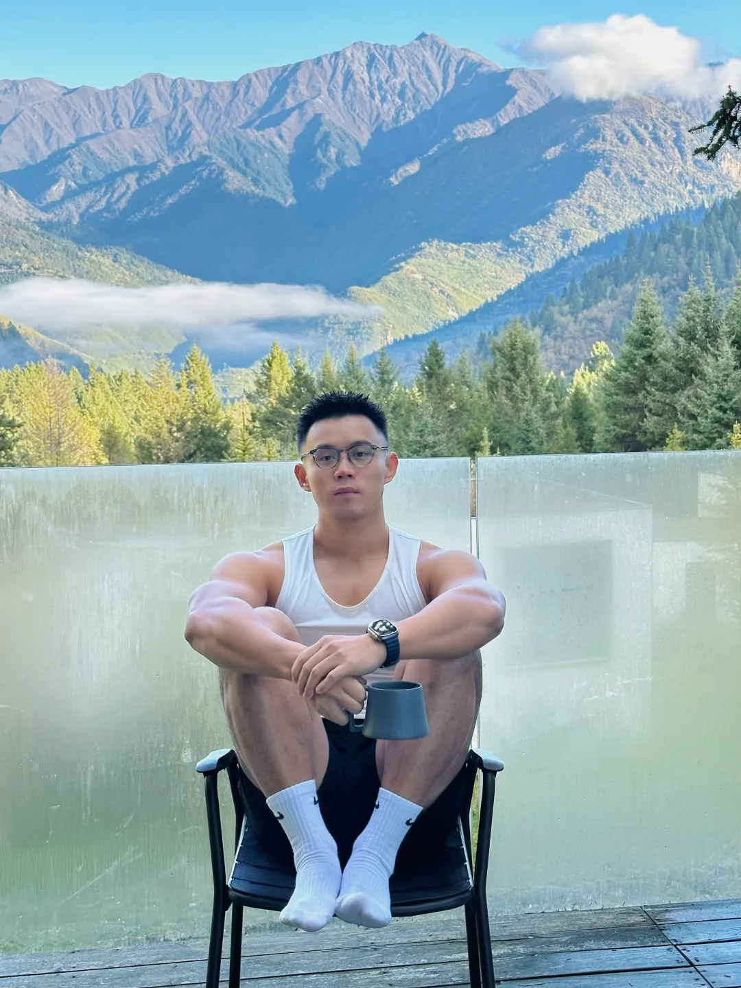 早起！冷成一坨🥶