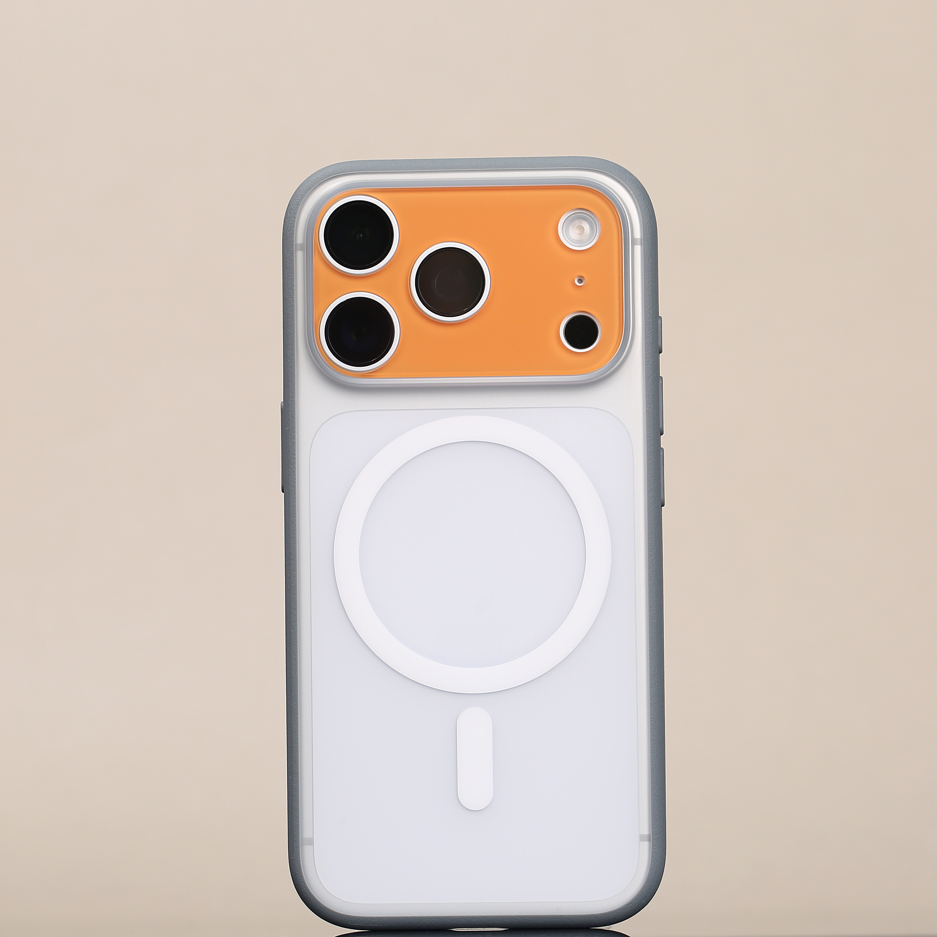 iPhone17Pro /17ProMax 平嵌镜盖橙色做出来了，明天上