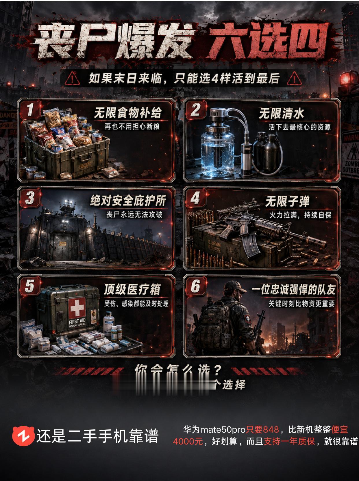 世界末日你会怎么选？