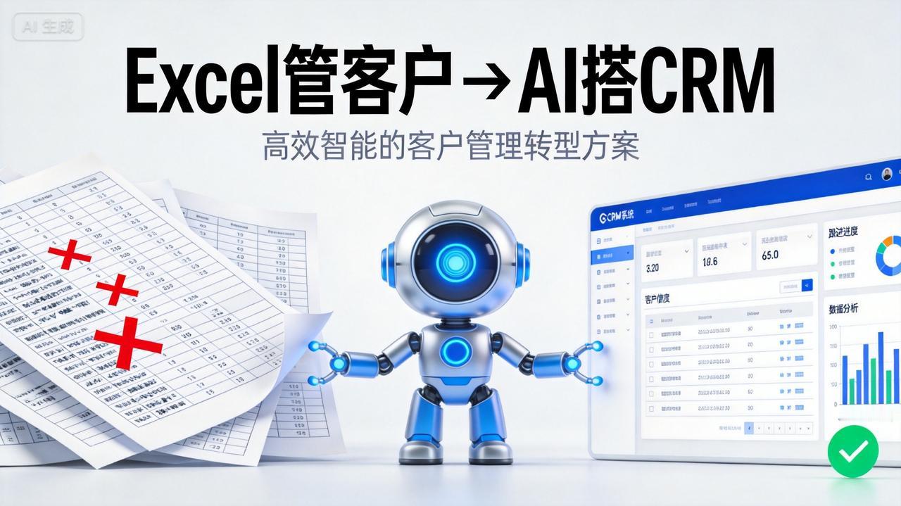 销售团队客户总跟丢？AI帮你搭一套CRM
销售团队管理客户，90%的老板都在犯这